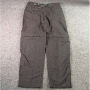 The North Face Pants Mens Large Gray Zip Off Convertible Hiking Cargo Paramount